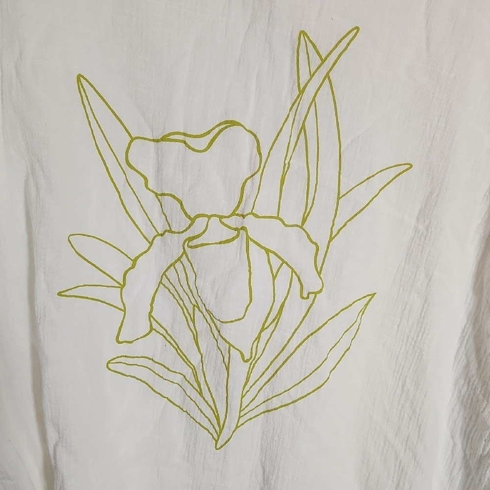 Rak Off-White V-Neck Full Sleeve Top XL - From Thailand - Picture 7 of 10